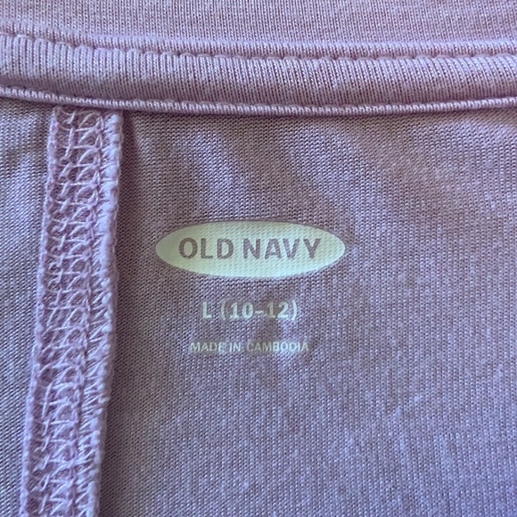Old Navy Long Sleeved Tee in Lavender - Picture 6 of 7